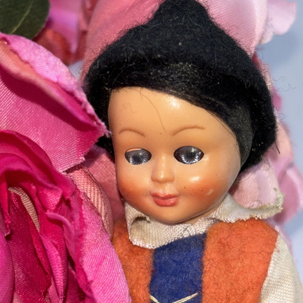Dutch Doll Vintage Dutch Doll Souvenir Antique Doll Germany Handmade